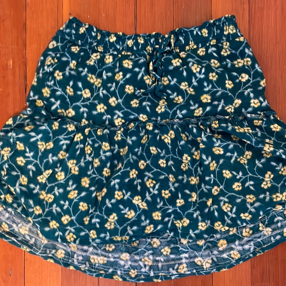 abercrombie flower skirt